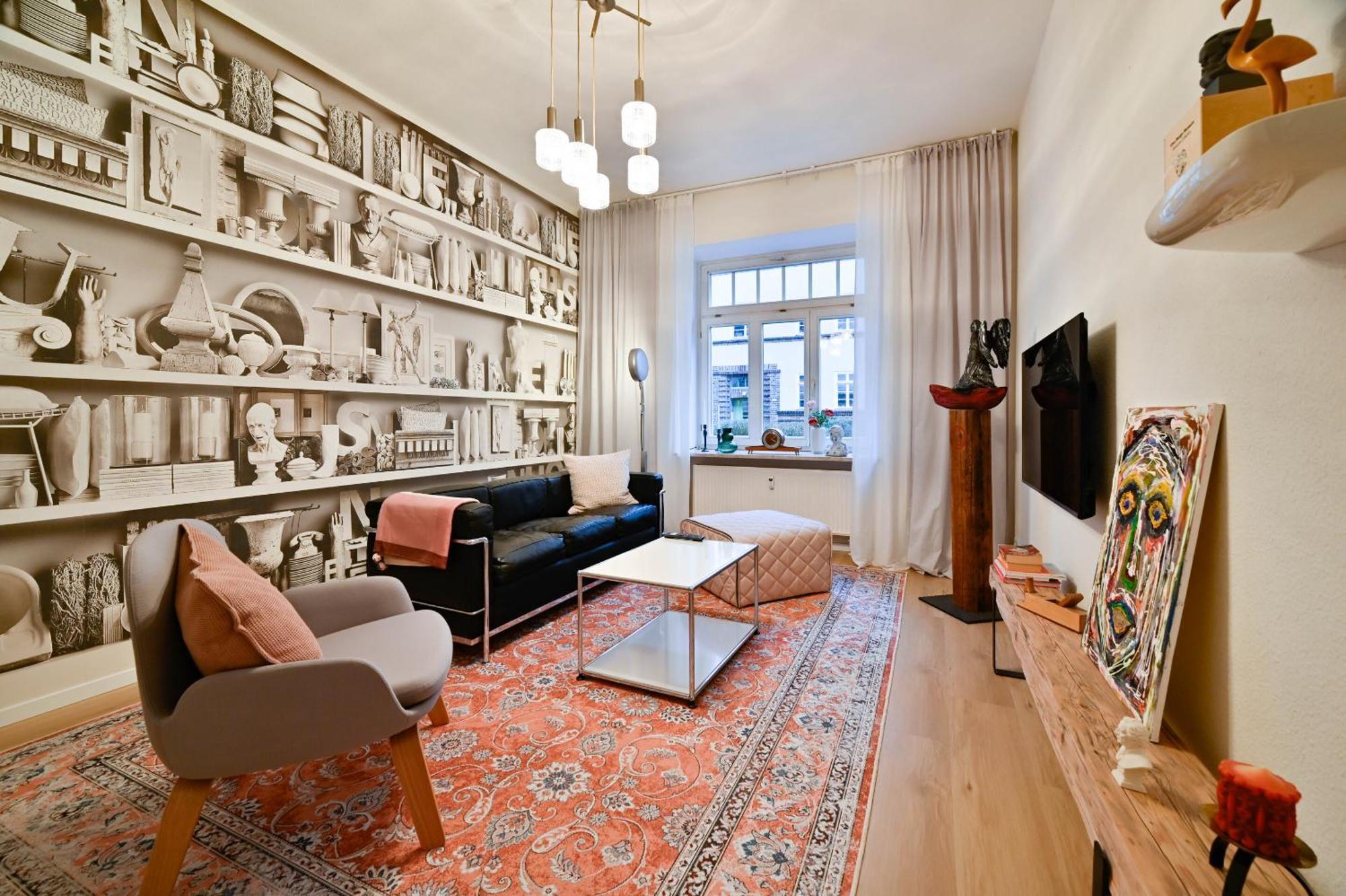 Premium Quartier Clara , Karl Und Fritz Auf Dem Kassberg Mit Eigenem Stellplatz Apartment Chemnitz Exterior photo